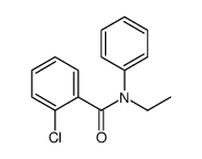2-Chloro-N-ethyl-N-phenylbenzamide结构式