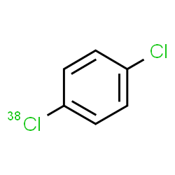 p-Dichlorobenzene Structure