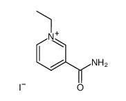 1-ethyl-3-carbamoyl-pyridinium, iodide Structure