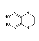 (2Z,3Z)-N,N'-Dihydroxy-1,4-dimethyl-2,3-piperazinediimine结构式