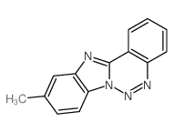 Benzimidazo[1,2-c][1,2,3]benzotriazine,10-methyl-结构式