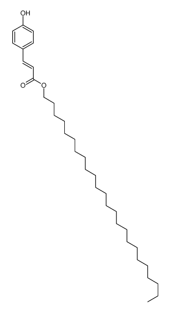 tetracosyl 3-(4-hydroxyphenyl)prop-2-enoate Structure