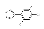 3-(2,4-DICHLORO-5-FLUOROPHENYL)ISOXAZOLE picture