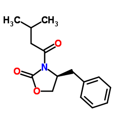 (S)-3-(3-甲基丁酰基)-4-苄基-2-恶唑烷酮图片