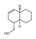 ((1R,4aS,8aR)-1,2,4a,5,6,7,8,8a-octahydronaphthalen-1-yl)methanol结构式