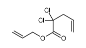 prop-2-enyl 2,2-dichloropent-4-enoate结构式