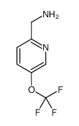 [5-(trifluoromethoxy)pyridin-2-yl]methanamine Structure