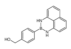 (4-(1H-naphtho[1,8-de][1,3,2]diazaborinin-2(3H)-yl)phenyl)methanol structure