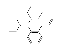 (2-allylphenyl)bis(diethylamino)phosphine Structure