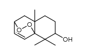 2-hydroxy-1,1,10-trimethyl-6,9-epidioxy-Δ7-octalin Structure