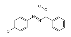 1-(4-chlorophenyl)-2-(hydroperoxy(phenyl)methyl)diazene Structure