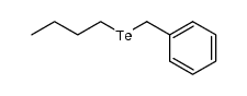 benzyl n-butyl telluride Structure