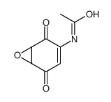 N-(2,5-dioxo-7-oxabicyclo[4.1.0]hept-3-en-4-yl)acetamide Structure
