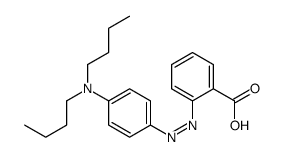 2-[[4-(dibutylamino)phenyl]diazenyl]benzoic acid结构式