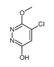 4-chloro-3-methoxy-1H-pyridazin-6-one Structure