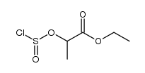 2-chlorosulfinyloxy-propionic acid ethyl ester结构式