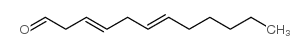 3,6-dodecadien-1-al结构式