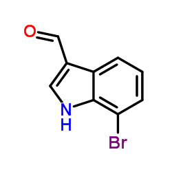 7-溴吲哚-3-羧醛图片