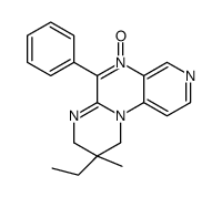9-ethyl-9-methyl-5-oxido-6-phenyl-8,10-dihydropyrido[1,2]pyrazino[3,5-a]pyrimidin-5-ium Structure
