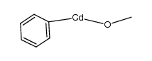 methoxy(phenyl)cadmium Structure