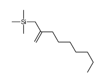 trimethyl(2-methylidenenonyl)silane Structure