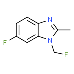 1H-Benzimidazole,6-fluoro-1-(fluoromethyl)-2-methyl-(9CI) picture