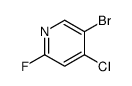 5-bromo-4-chloro-2-fluoropyridine structure