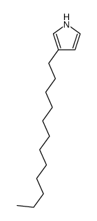 3-dodecyl-1H-pyrrole结构式