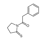 2-Pyrrolidinethione,1-(phenylacetyl)- (9CI)结构式