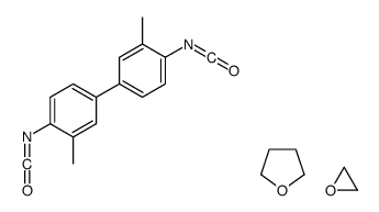 1-isocyanato-4-(4-isocyanato-3-methylphenyl)-2-methylbenzene,oxirane,oxolane结构式