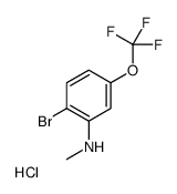 2-Bromo-N-methyl-5-(trifluoromethoxy)aniline, HCl picture