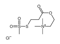 2-Carboxyethyl Methanethiosulfonate, Choline Ester Chloride Salt structure
