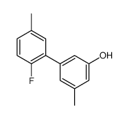 3-(2-fluoro-5-methylphenyl)-5-methylphenol结构式
