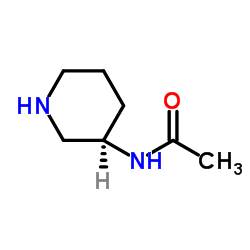 Acetamido,N-(3R)-piperidinyl结构式