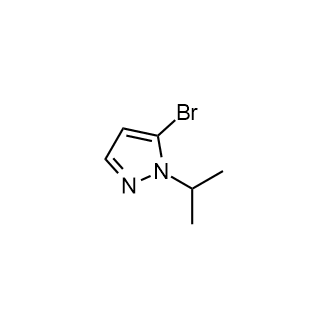 5-Bromo-1-isopropyl-1H-pyrazole Structure