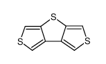 dithieno[3,2-a:3',2'-d]thiophene Structure