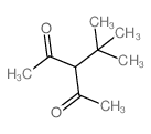 3-tert-butylpentane-2,4-dione Structure