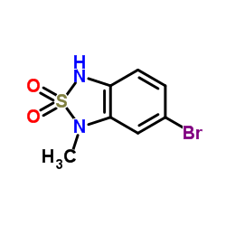 6-Bromo-1-methyl-1,3-dihydro-2,1,3-benzothiadiazole 2,2-dioxide图片