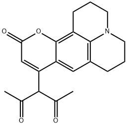 3-(10-Oxo-2,3,5,6-tetrahydro-1H,4H,10H-11-oxa-3a-aza-benzo[de]anthracen-8-yl)-pentane-2,4-dione picture