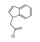 1-(2-Chloro-2-propen-1-yl)-1H-indene结构式