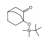 4-[tert-butyl(dimethyl)silyl]oxybicyclo[2.2.2]octan-3-one Structure