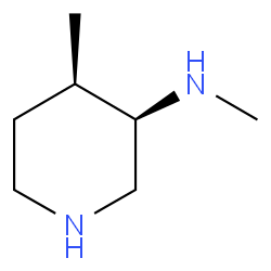 (3R,4R)-N,4-Dimethyl-3-piperidinamine structure