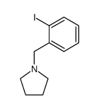 2-(pyrrolidin-1-ylmethyl)phenyl iodide结构式