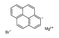 magnesium,1H-pyren-1-ide,bromide structure