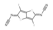 Cyanamide, (3,6-diiodothieno[3,2-b]thiophene-2,5-diylidene)bis-结构式