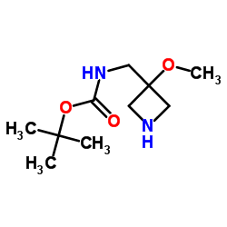 3-(Boc-aminomethyl)-3-methoxyazetidine picture
