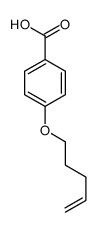 4-pent-4-enoxybenzoic acid Structure