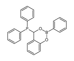diphenyl-(2-phenyl-4H-1,3,2-benzodioxaborinin-4-yl)phosphane Structure