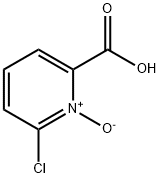 2-Carboxy-6-chloropyridine 1-oxide structure