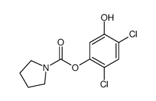 (2,4-dichloro-5-hydroxyphenyl) pyrrolidine-1-carboxylate Structure